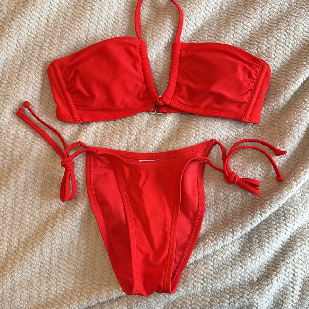Bandeau multi way bikini set